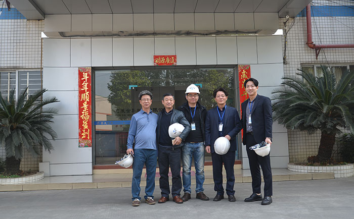 三星供貨商蒞臨鑫發，成功引進超薄精密鋼帶